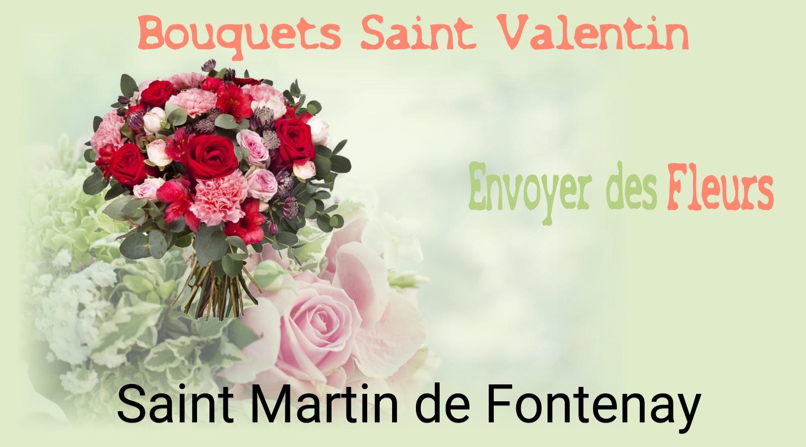 Roses de Saint-Valentin livrées à Saint-Martin-de-Fontenay